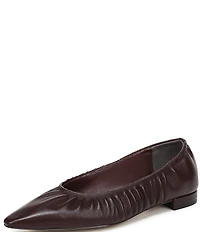 Sam Edelman Essex Leather Snip Toe Ballet Flats