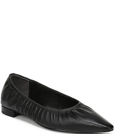 Sam Edelman Essex Leather Snip Toe Ballet Flats