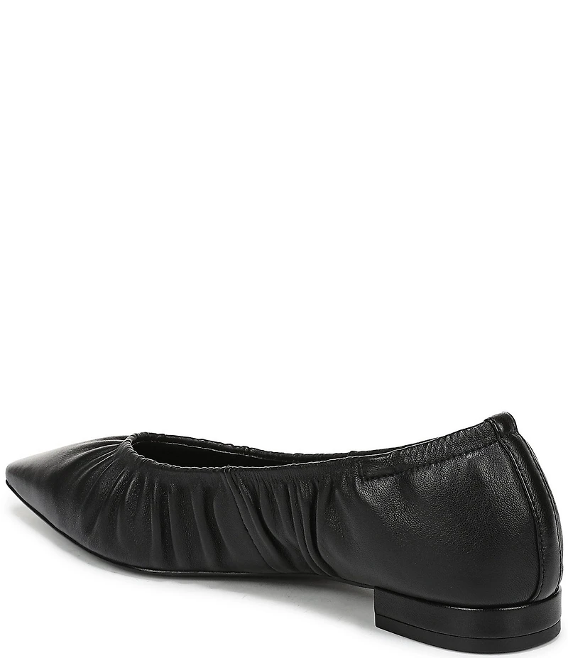 Sam Edelman Essex Leather Snip Toe Ballet Flats