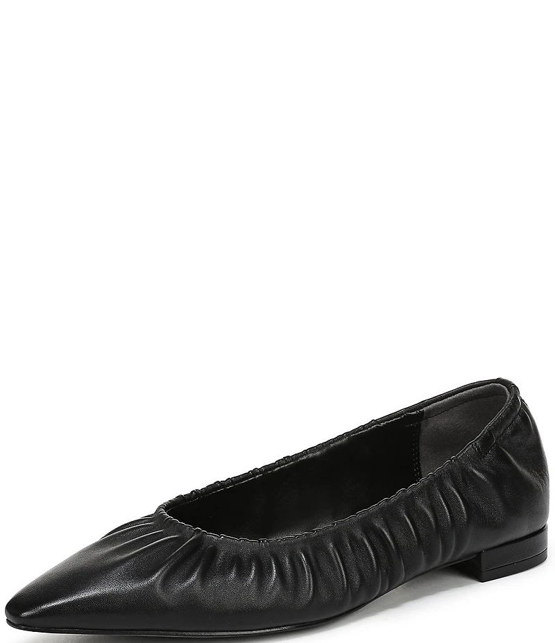 Sam Edelman Essex Leather Snip Toe Ballet Flats