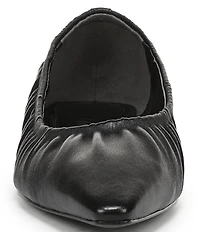 Sam Edelman Essex Leather Snip Toe Ballet Flats
