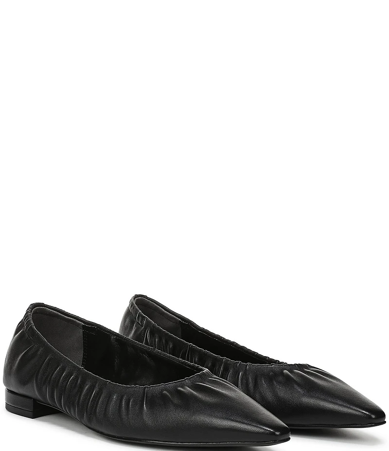 Sam Edelman Essex Leather Snip Toe Ballet Flats