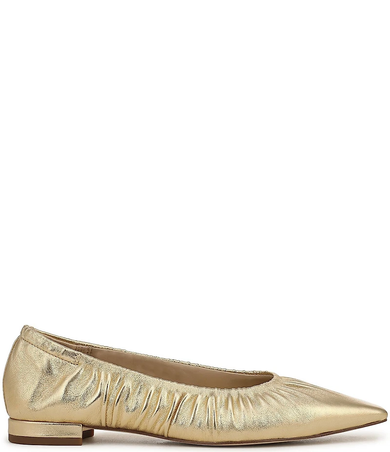 Sam Edelman Essex Metallic Leather Ballet Flats