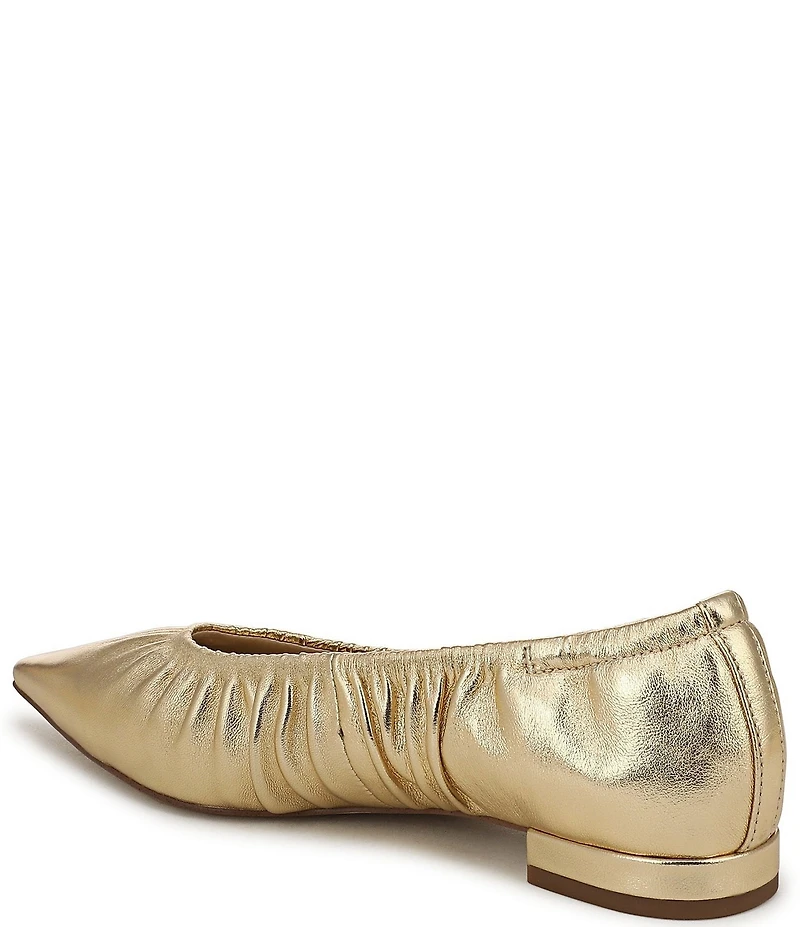 Sam Edelman Essex Metallic Leather Ballet Flats