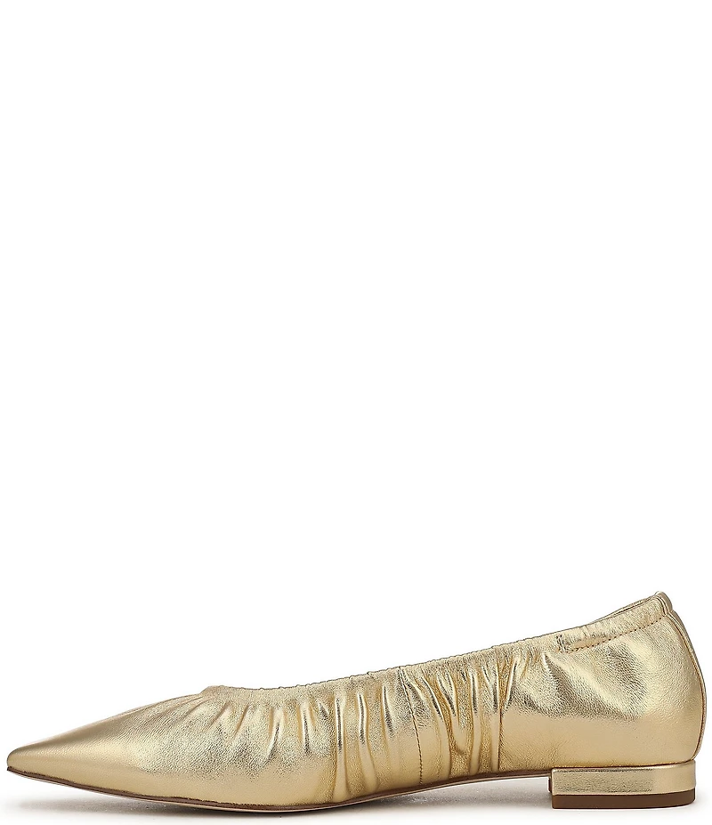 Sam Edelman Essex Metallic Leather Ballet Flats