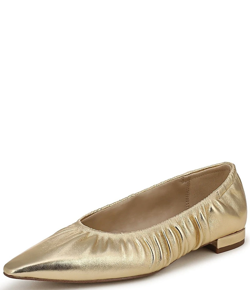 Sam Edelman Essex Metallic Leather Ballet Flats