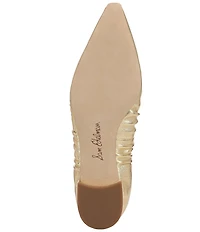 Sam Edelman Essex Metallic Leather Ballet Flats