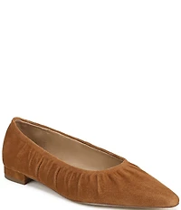 Sam Edelman Essex Suede Snip Toe Ballet Flats