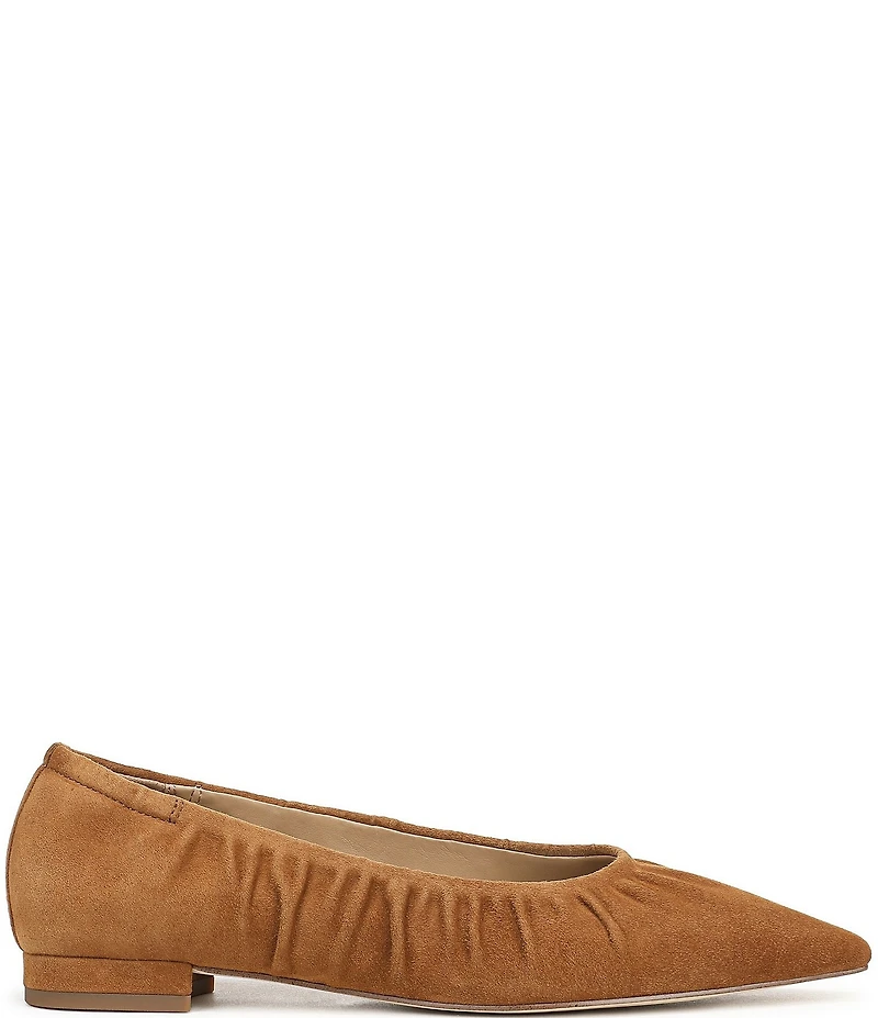 Sam Edelman Essex Suede Snip Toe Ballet Flats