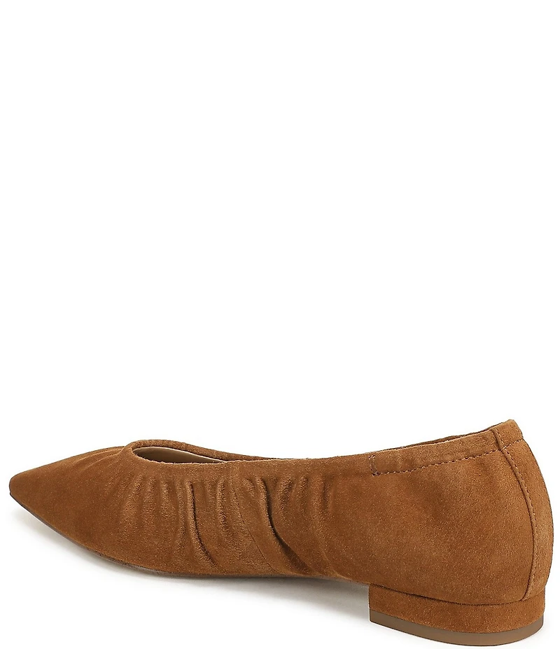 Sam Edelman Essex Suede Snip Toe Ballet Flats
