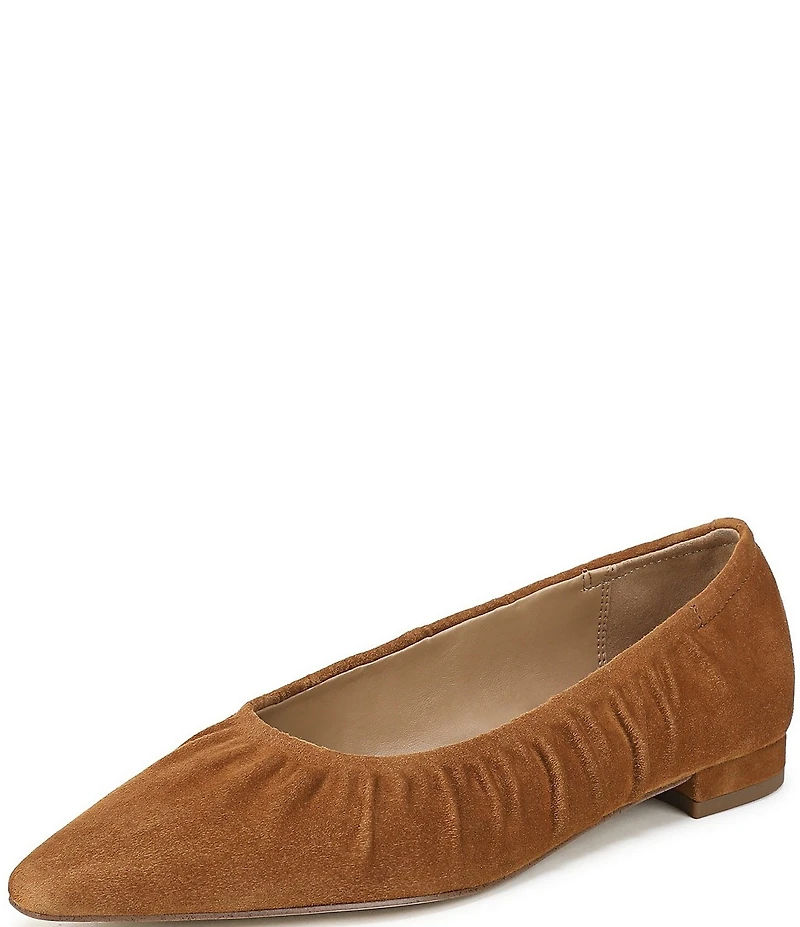 Sam Edelman Essex Suede Snip Toe Ballet Flats