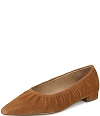 Sam Edelman Essex Suede Snip Toe Ballet Flats