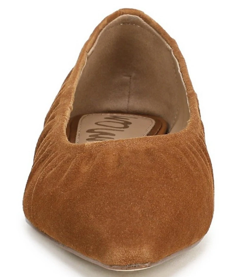 Sam Edelman Essex Suede Snip Toe Ballet Flats