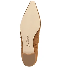 Sam Edelman Essex Suede Snip Toe Ballet Flats