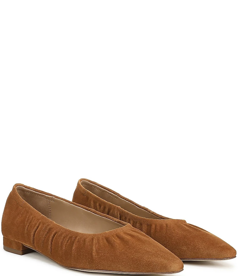 Sam Edelman Essex Suede Snip Toe Ballet Flats