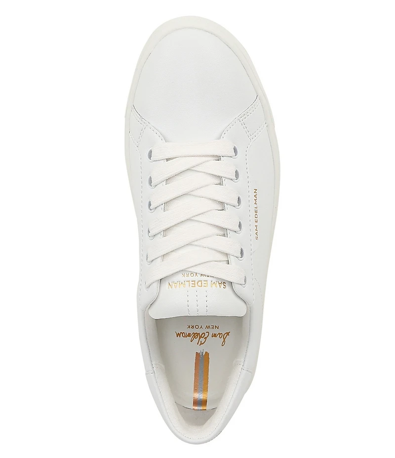 Sam Edelman Ethyl Leather Platform Sneakers