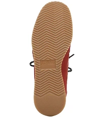 Sam Edelman Evara Nylon and Suede Logo Lace Up Sneakers