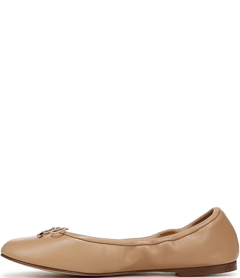 Sam Edelman Felicia Leather Bow Detail Ballet Flats