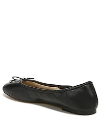 Sam Edelman Felicia Leather Bow Detail Ballet Flats