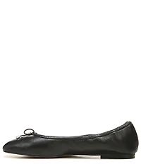 Sam Edelman Felicia Leather Bow Detail Ballet Flats