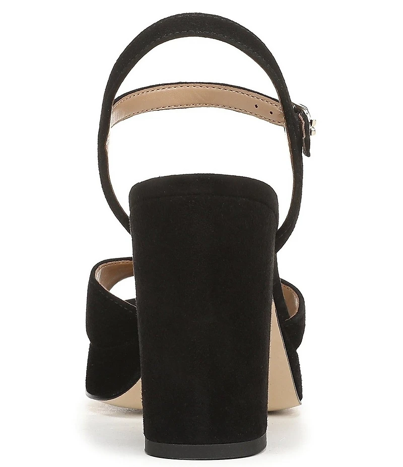 Sam Edelman Fleur Suede Ankle Strap Platform Dress Sandals