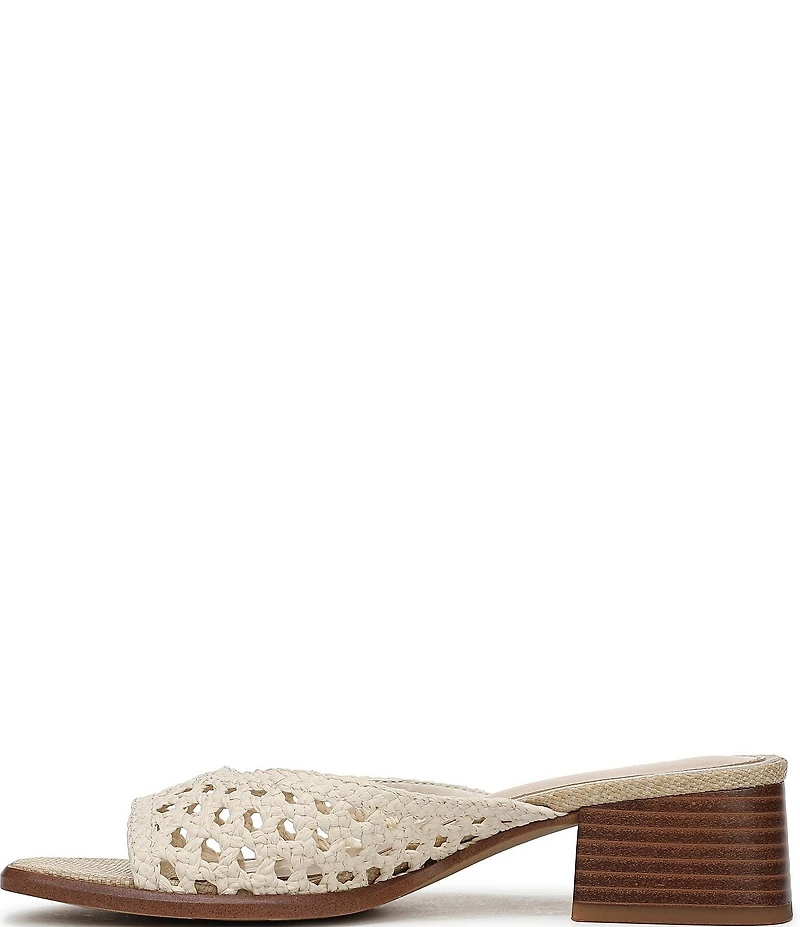 Sam Edelman Fynn Woven Raffia Slide Sandals