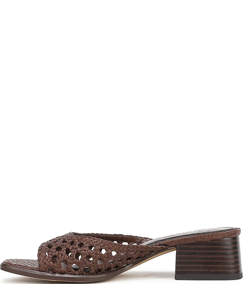 Sam Edelman Fynn Woven Raffia Slide Sandals