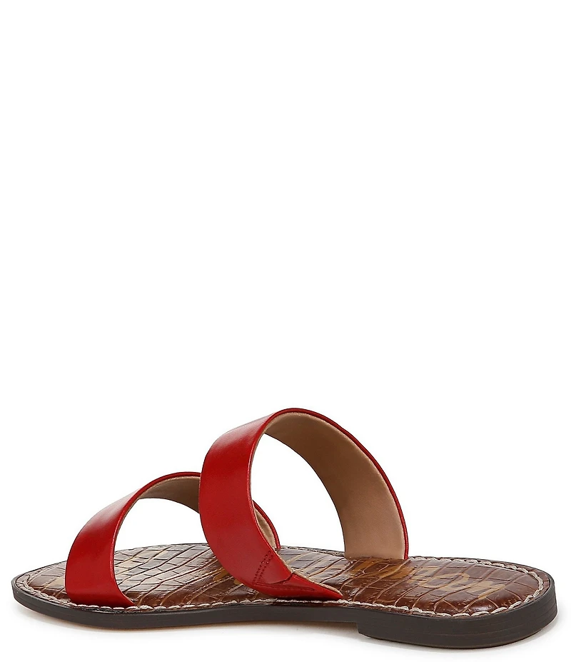 Sam Edelman Gala Leather Double Banded Slide Sandals