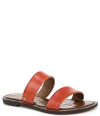 Sam Edelman Gala Leather Double Banded Slide Sandals