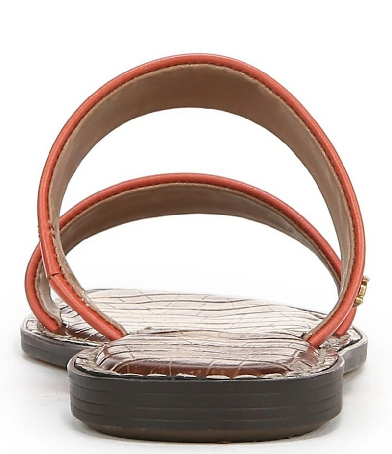 Sam Edelman Gala Leather Double Banded Slide Sandals