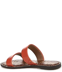 Sam Edelman Gala Leather Double Banded Slide Sandals