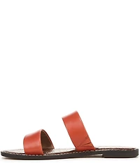 Sam Edelman Gala Leather Double Banded Slide Sandals
