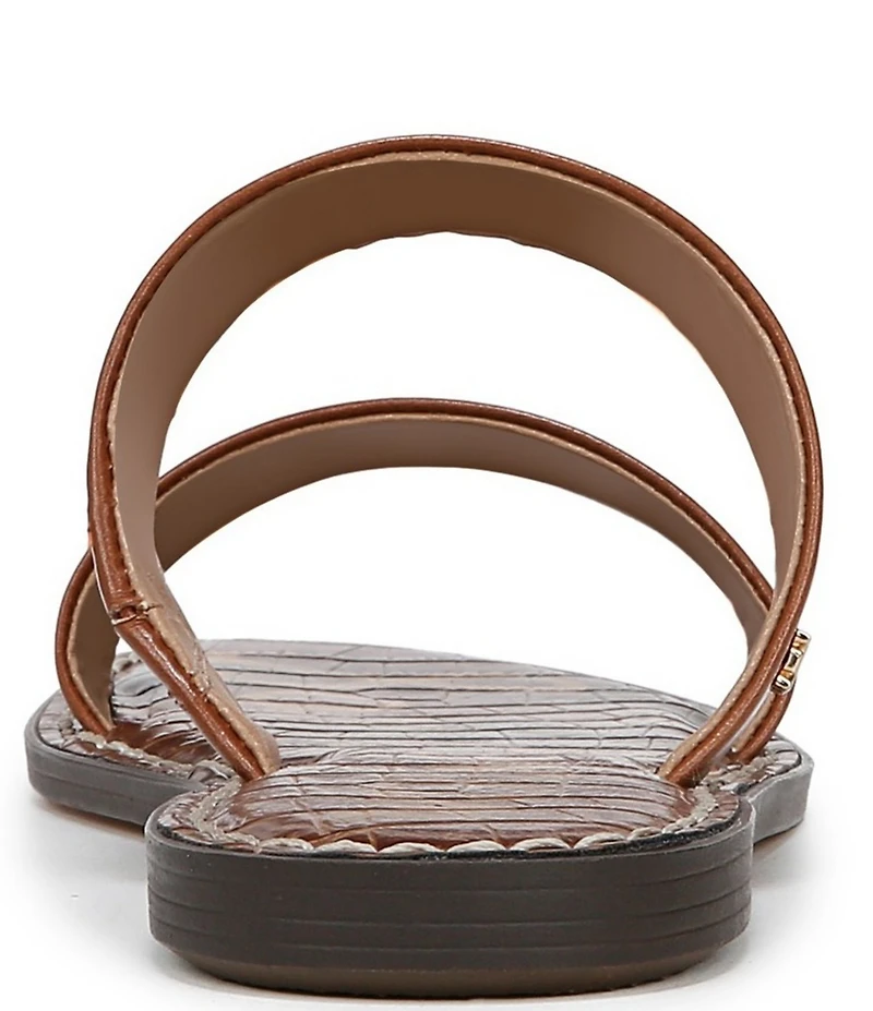 Sam Edelman Gala Leather Double Banded Slide Sandals