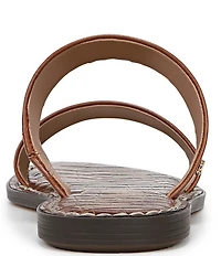 Sam Edelman Gala Leather Double Banded Slide Sandals