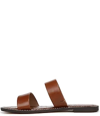 Sam Edelman Gala Leather Double Banded Slide Sandals