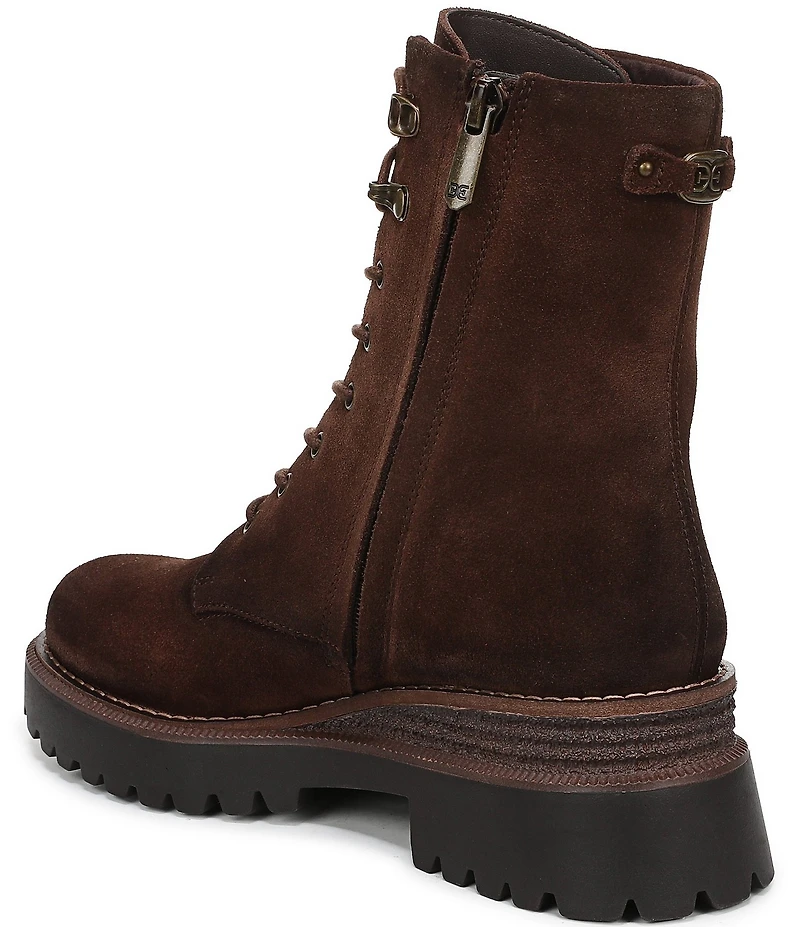 Sam Edelman Gemma Suede Combat Booties