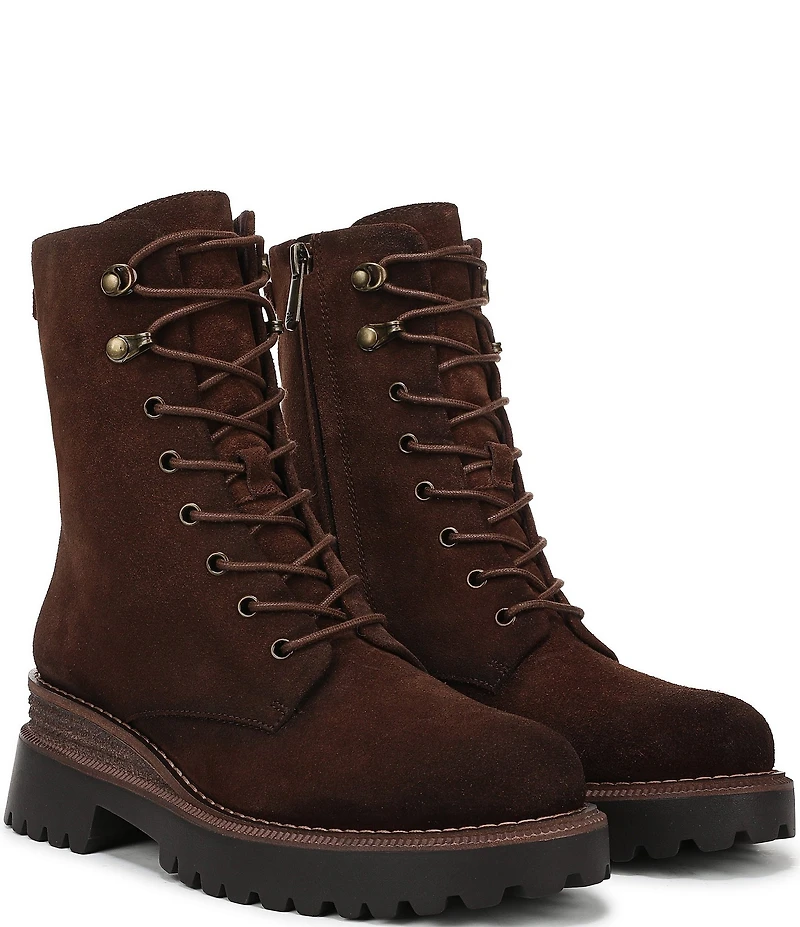 Sam Edelman Gemma Suede Combat Booties