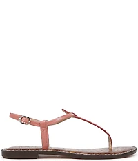 Sam Edelman Gigi Hair Calf T-Strap Flat Sandals