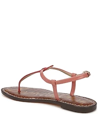Sam Edelman Gigi Hair Calf T-Strap Flat Sandals