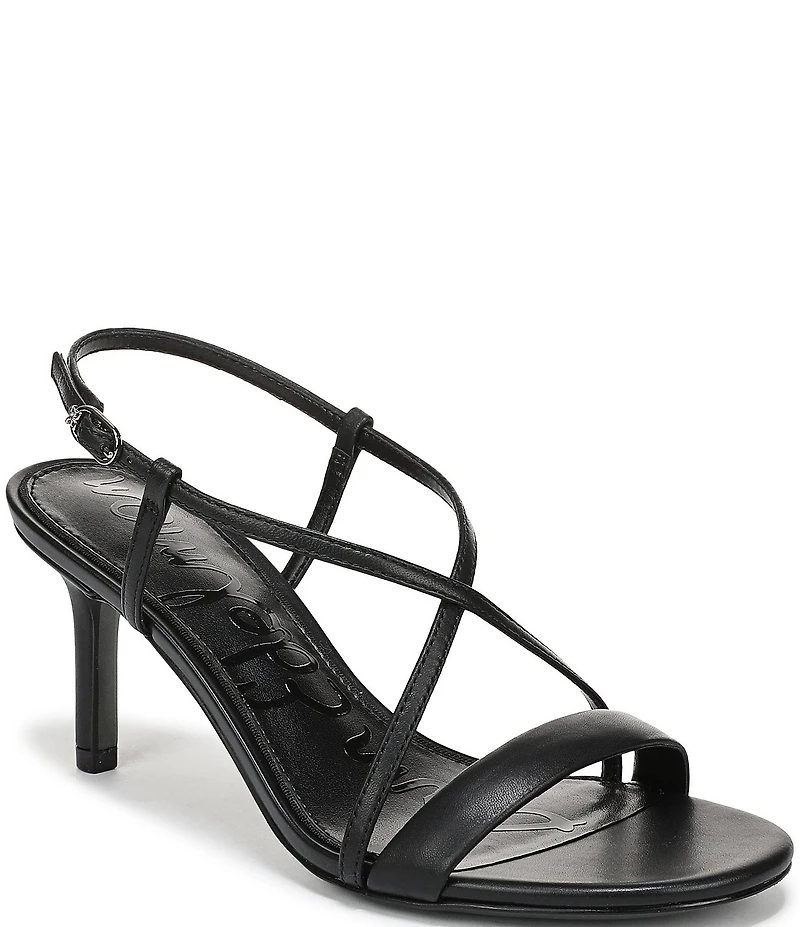 Sam Edelman Ginny Leather Strappy Dress Sandals