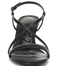 Sam Edelman Ginny Leather Strappy Dress Sandals