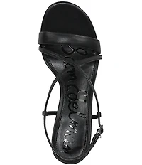 Sam Edelman Ginny Leather Strappy Dress Sandals