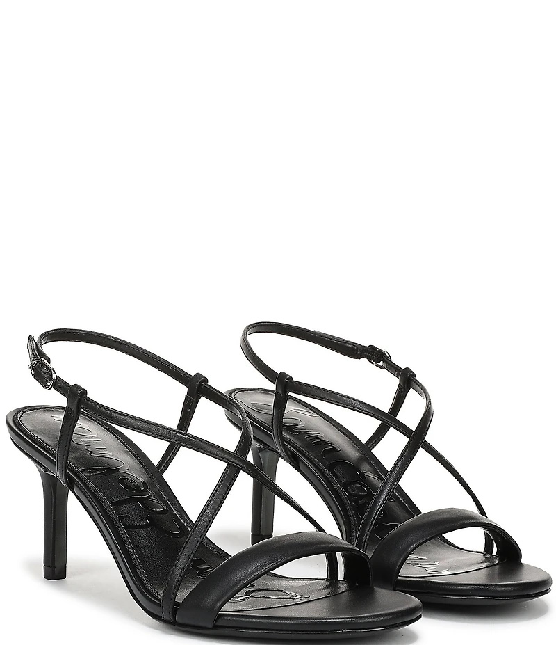 Sam Edelman Ginny Leather Strappy Dress Sandals