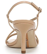 Sam Edelman Ginny Patent Leather Strappy Dress Sandals