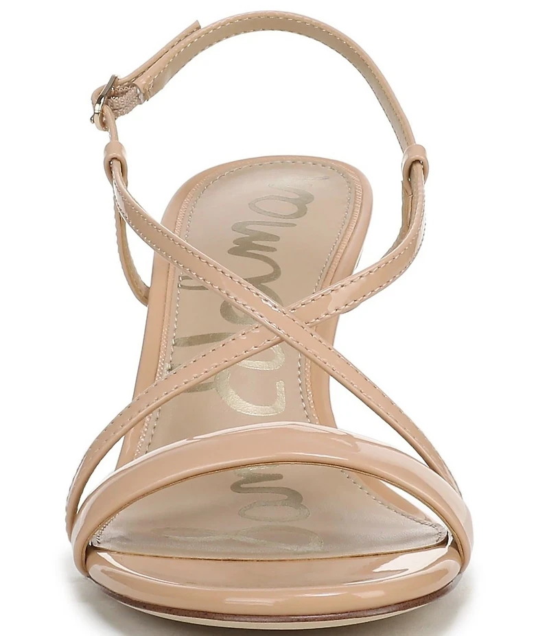 Sam Edelman Ginny Patent Leather Strappy Dress Sandals