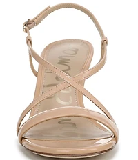 Sam Edelman Ginny Patent Leather Strappy Dress Sandals