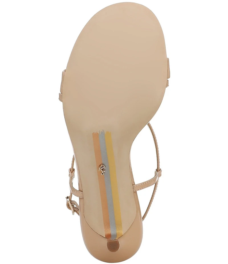 Sam Edelman Ginny Patent Leather Strappy Dress Sandals