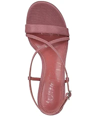 Sam Edelman Ginny Ribbed Silk Strappy Dress Sandals
