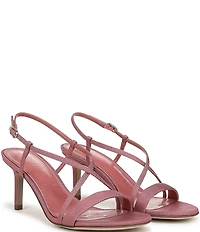 Sam Edelman Ginny Ribbed Silk Strappy Dress Sandals