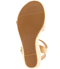 Sam Edelman Girls' Lucia Buckle Ankle Strap Espadrille Wedge Sandals (Youth)